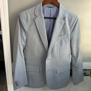 Banana Republic Light Gray Blazer